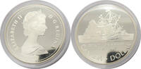 Kanada 1 Dollar Segelschiff John Davis -