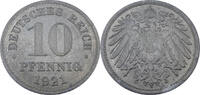 Deutschland / Deutsches Kaiserreich 10 Pfennig 1921 Ersatzmünze des 1. W... 25.11 £ Tax included +  11.21 £ shipping