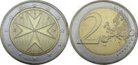 Malta 2 Euro Malteserkreuz - 2€ - Kursmünze,2008 -