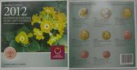 Österreich 3,88 Euro - KMS 2012 Kursmünzensatz - Euro-KMS - Schlüsselblume MS-70 im Folder