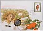 Belize 5 Cents Abbildung eines Orangenbauers - Numisbrief -