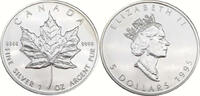 Kanada 5 Dollars Maple Leaf - 1 Oz Ag - Elizabeth II -