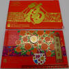 Singapur 6,86 Singapur-Dollar Singapore Uncirculated Coin Set - Hongbao Pack -