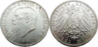 Kaiserreich Bayern 3 Mark Ludwig III König von Bayern,J.52 -