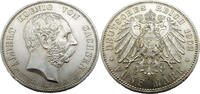 Kaiserreich Sachsen 5 Mark 1902 E Albert König v.Sachsen, auf den Tod, J.128 CH UNC