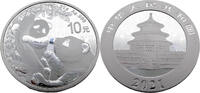 China 10 Yuan 2021 Panda Stempelglanz, in der Kapsel 68.32 &pound;  +  17.08 &pound; shipping