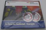 Bundesrepublik Deutschland / BRD 10 Euro 10-Euro-Sammlermünze - Serie: Im Dienst der Gesellschaft - Feuerwehr -