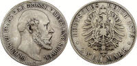 Mecklenburg-Schwerin 2 Mark Friedrich Franz II. (1842-1883) - Zwei Mark - J.84 -