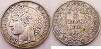 Frankreich 5 Franc Ceres Kopf -