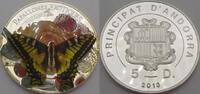 Andorra 5 Diners Papallones Exòtiques - Exotische Schmetterlinge 3D - Papilio Machaon -