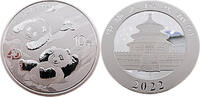 China 10 Yuan 2022 40. Jahrestag der Panda-Pr&auml;gung Stempelglanz, in der ... 68.32 &pound;  +  17.08 &pound; shipping