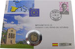 Spanien 2 Euro Monumente von Oviedo und des Königreichs Asturien -