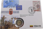 Litauen 2 Euro Ethnografische Region Samogitien -