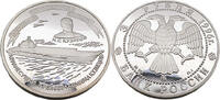 Russland 3 Rubel / 1 Oz 300 Jahre Russische Flotte - Flugzeugträger „Admiral Kusnezow“ -