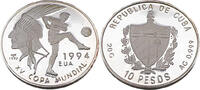 Kuba 10 Pesos Fußball-Weltmeisterschaft USA '94 -