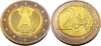 Bundesrepublik Deutschland / BRD 2 Euro Bundesadler -