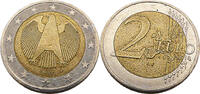 Bundesrepublik Deutschland / BRD 2 Euro Bundesadler -
