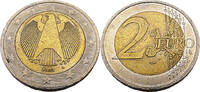 Bundesrepublik Deutschland / BRD 2 Euro Bundesadler -