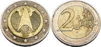 Bundesrepublik Deutschland / BRD 2 Euro Bundesadler -