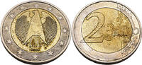 Bundesrepublik Deutschland / BRD 2 Euro Bundesadler -