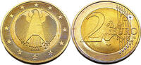 Bundesrepublik Deutschland / BRD 2 Euro Bundesadler -