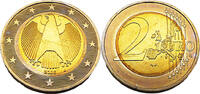 Bundesrepublik Deutschland / BRD 2 Euro Bundesadler -