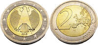 Bundesrepublik Deutschland / BRD 2 Euro Bundesadler -