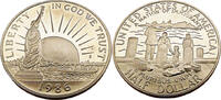 Vereinigte Staaten / USA 1/2 Dollar 100 Jahre Freiheitsstatue -