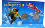 Österreich 2x 5 Euro XXI. Olympische Winterspiele, Vancouver 2010 -