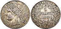Frankreich 1 Franc 1 Franc 1887 -