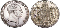 Preußen 2 Thaler Friedrich Wilhelm IV.,Thun 259 -