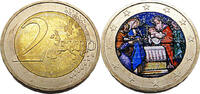 Bundesrepublik Deutschland / BRD 2 Euro Zwei Euro Münze / Weihnachts Edition -