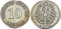 Kaiserreich 10 Pfennig 10 Pfennig, 1873 D, J.4 -