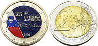 Slowenien 2 Euro 25. Jahrestag der Unabhängigkeit -