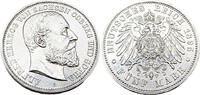 Kaiserreich Sachsen-Coburg-Gotha Alfred Herzog v.Sachsen- Coburg-Gotha, J.146 5 Mark 1895 A gutes Vzgl