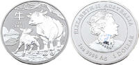 Australien 1 Dollar 2021 Jahr des Ochsen Stempelglanz 68.32 &pound;  +  17.08 &pound; shipping