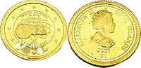 Cook Islands 1 Dollar 50 Jahre Römische Verträge -