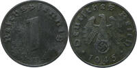 Drittes Reich 1 Reichspfennig Jaeger 369 - 1 Pfennig - J.369 -