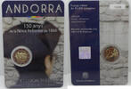 Andorra 2 Euro 2€ Coincard - 150 Jahre Reform von 1866 - 150 anys de la Nova Reforma de 1866 -