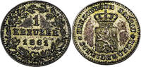Herzogthum Nassau 1 Kreuzer Kreuzer, Nassau, AKS 73 -