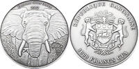 Gabun 1000 Francs / 1 Oz Afrika - Elefant -