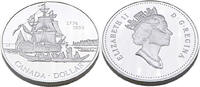 Kanada 1 Dollar 225. Jahrestag der Reise von Juan Perez (1999) Proof (PP)