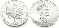 Kanada 5 Dollar / 1 Oz Maple Leaf -