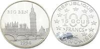 Frankreich 100 Francs / 15 Ecus Baudenkmäler - Big Ben -