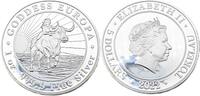 Tokelau 5 Dollar / 1 Oz 2022 G&ouml;ttin Europa Polierte Platte (PP) 85.41 &pound;  +  17.08 &pound; shipping