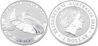 Australien 1 Dollar / 1 Oz 2018 Australischer Paradiesvogel - Viktoria-P... 68.32 &pound;  +  17.08 &pound; shipping