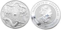 Australien 1 Dollar / 1 Oz 2019 Doppelter Drachen Stempelglanz-Prooflike 85.41 &pound;  +  17.08 &pound; shipping
