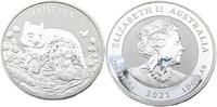 Australien 1 Dollar / 1 Oz 2021 Quokka Stgl-Prooflike 68.32 &pound;  +  17.08 &pound; shipping