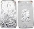 Australien 1 Dollar / 1 Oz 2021 Chinesischer Drachen / Silberbarren Stem... 68.32 &pound;  +  17.08 &pound; shipping