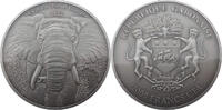 Gabun 2000 Francs CFA / 3 Oz Afrika - Elefant 3 Oz. -